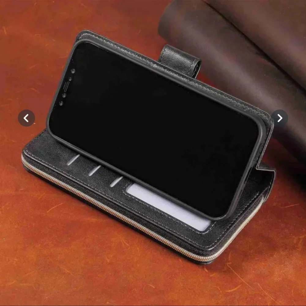 🌞🖤WALLET AND CELL PHONE 📱 CASE BLACK